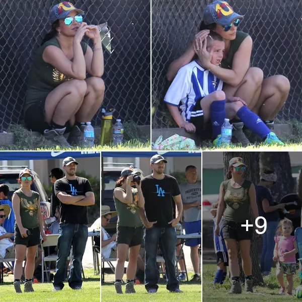 Britney Spears Cheers On A Mothers Pride At Her Sons Soccer Game In Calabasas March 2014 